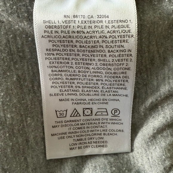 Anthropologie Pilcro & The Letterpress Denim Sherpa Jacket - Picture 6 of 6